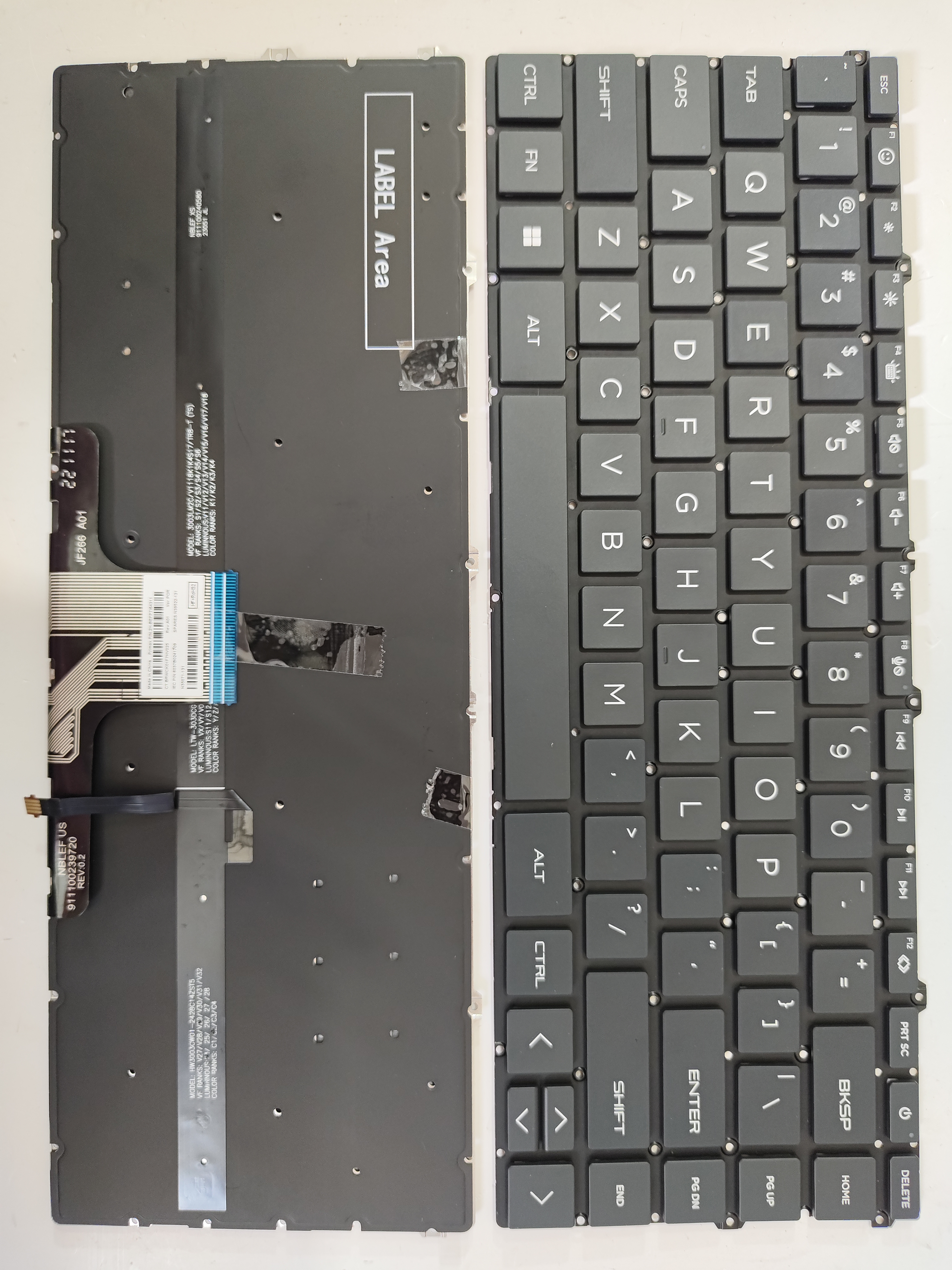 Picture of New Replacement Laptop Keyboard For HP 14-EP/14-EM/14-EK/15-EW BLACK Backlit (OEM) US Layout